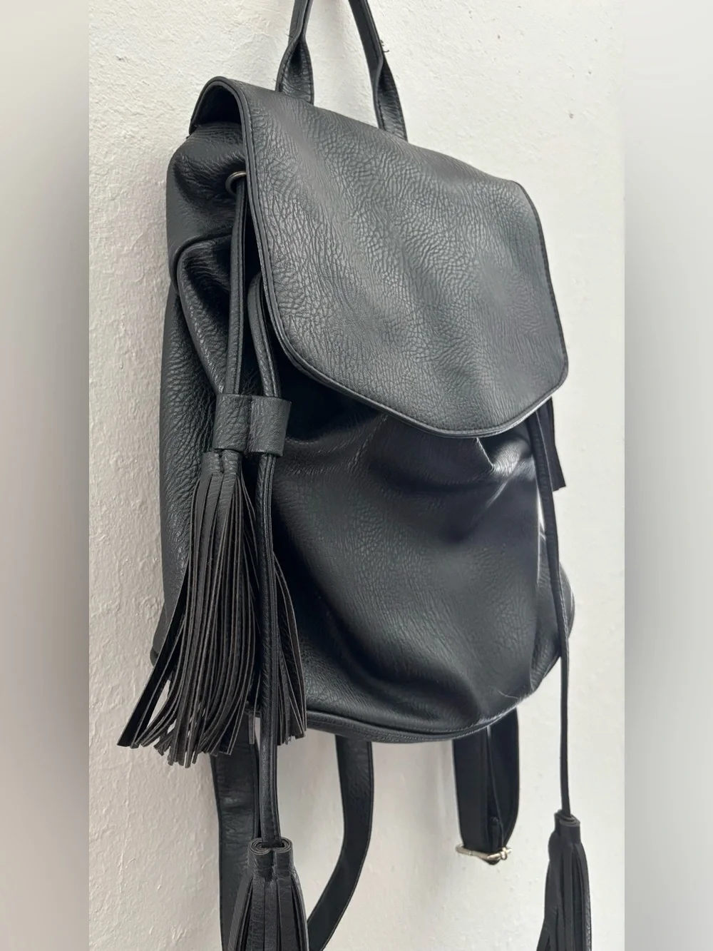 Black Tassel Drawstring